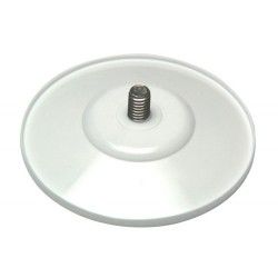 Ventouse 62mm tige INOX renforcée M6 x 10mm -BLANCHE