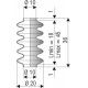 1044 NBR Soufflet D 10mm Long 18 à 45 mm