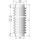 Soufflet F1141en NBR