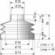 Soufflet 1146 NBR D28 et D70