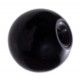 BOULE PLASTIQUE NOIR 16 MM DIAM M4