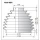 Soufflet D 59mm et D 151mm Lmin 60 Lmax 160 Ref 4009 NBR