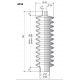 Soufflet D 14mm et D 27mm Lmin 55mm Lmax 230mm Réf 4058 NBR