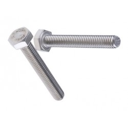 Vis tête hexagonale INOX -M6 long 40mm