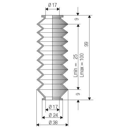 Soufflet 1063 NBR