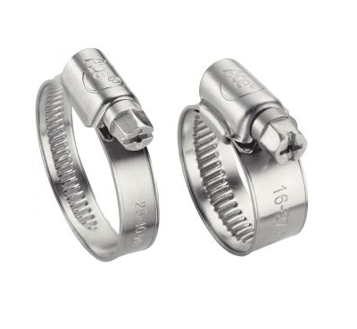 Collier De Serrage 2 Oreilles Zingué SERFLEX – Plage 11-13 Mm, Référence OKD110