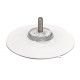 ventouse 80mm Tige M6 x 16mm inox- transparente