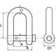 plan MANILLE DROITE FORGEE A VIS 6 PANS - 8