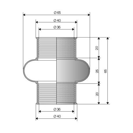 2091 CR Soufflet de protection diamètre 36 mm