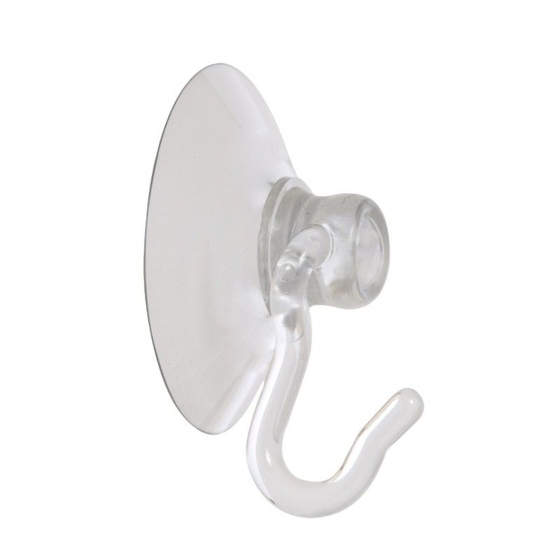 ventouse 35mm pince plastique blanche