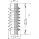 2009 NBR Soufflet D 24 mm Long 30 à 125 mm