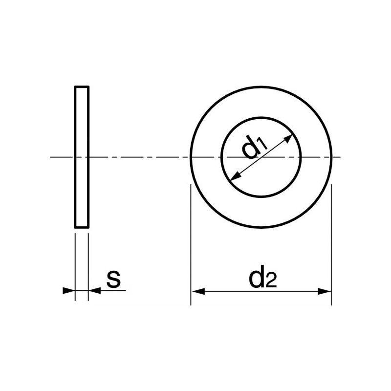 RONDELLE PLATE 30MM