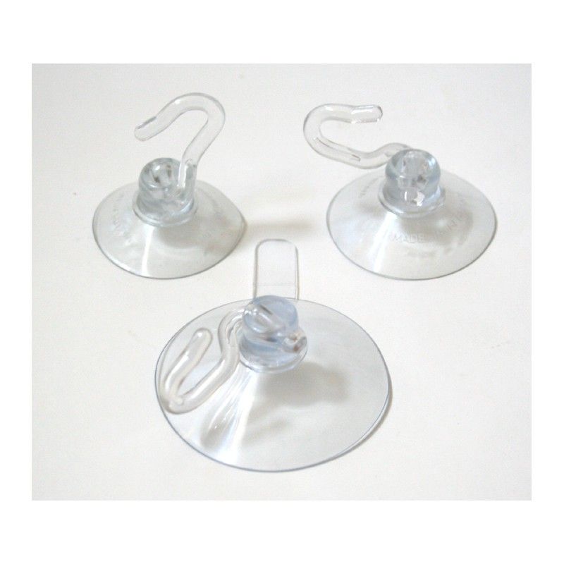 Ventouses transparentes 20 pièces à double face ventouses 20mm Petite  ventouse en plastique transparent Ventouseuse en plastique