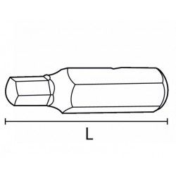 EMBOUT HEXAGONAL 2 MM