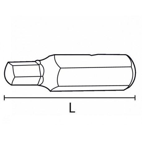 EMBOUT HEXAGONAL 2 MM