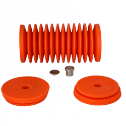 Kit de Soufflet modulaire Silicone ø60 long 55 à 300mm