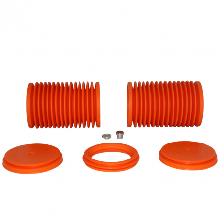 Kit de Soufflet modulaire SILICONE ø83 long 130 à 700mm