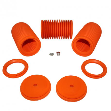 Kit de Soufflet modulaire SILICONE ø83 long 195 à 1050mm