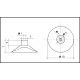 PLAN Ventouse 10mm avec trou vertical