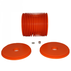 Kit de Soufflet modulaire Silicone ø135 long 75 à 550mm