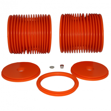 Kit de Soufflet modulaire Silicone ø135 long 150 à 1100mm