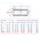 Kit de Soufflet modulaire EPDM ø135 long 140 à 1100mm -LONG