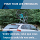 Porte-vélo ventouse électrique Rockbros 1 vélo (jusquà 2 vélos*)