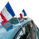 MINI DRAPEAU FRANCAIS A VENTOUSE