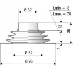 Soufflet F1099 NBR