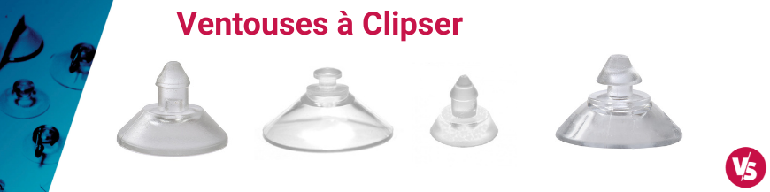 Ventouses à Clipser