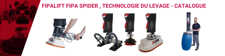 Fipalift Fipa Spider , Technologie du Levage - catalogue