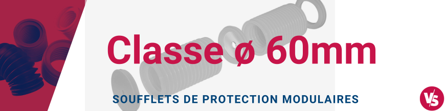 Soufflets de Protection Modulaires diamètre 60 mm