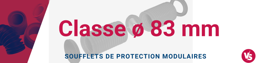 Soufflets de Protection Modulaires diamètre 83 mm