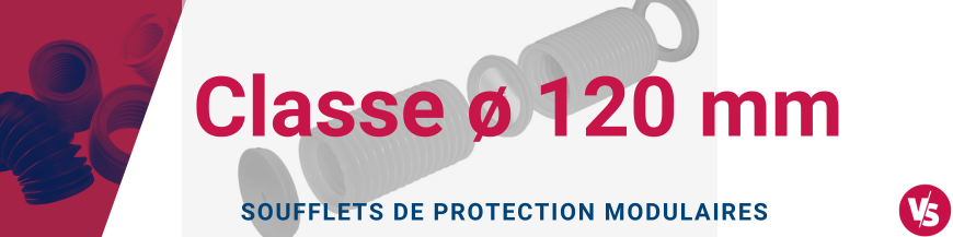 Soufflets de Protection Modulaires diamètre 120 mm