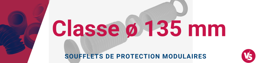 Soufflets de Protection Modulaires diamètre 135 mm