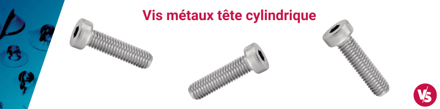 Vis métaux tête cylindrique