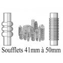 Soufflets diam 41 mm à 50 mm