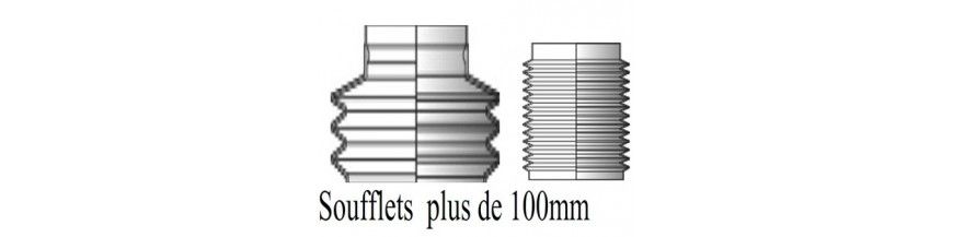 Soufflets diam 100 mm et plus