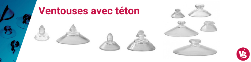 Ventouses à tétons